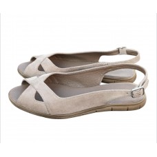 Босоніжки 41-42 р замш Нand made